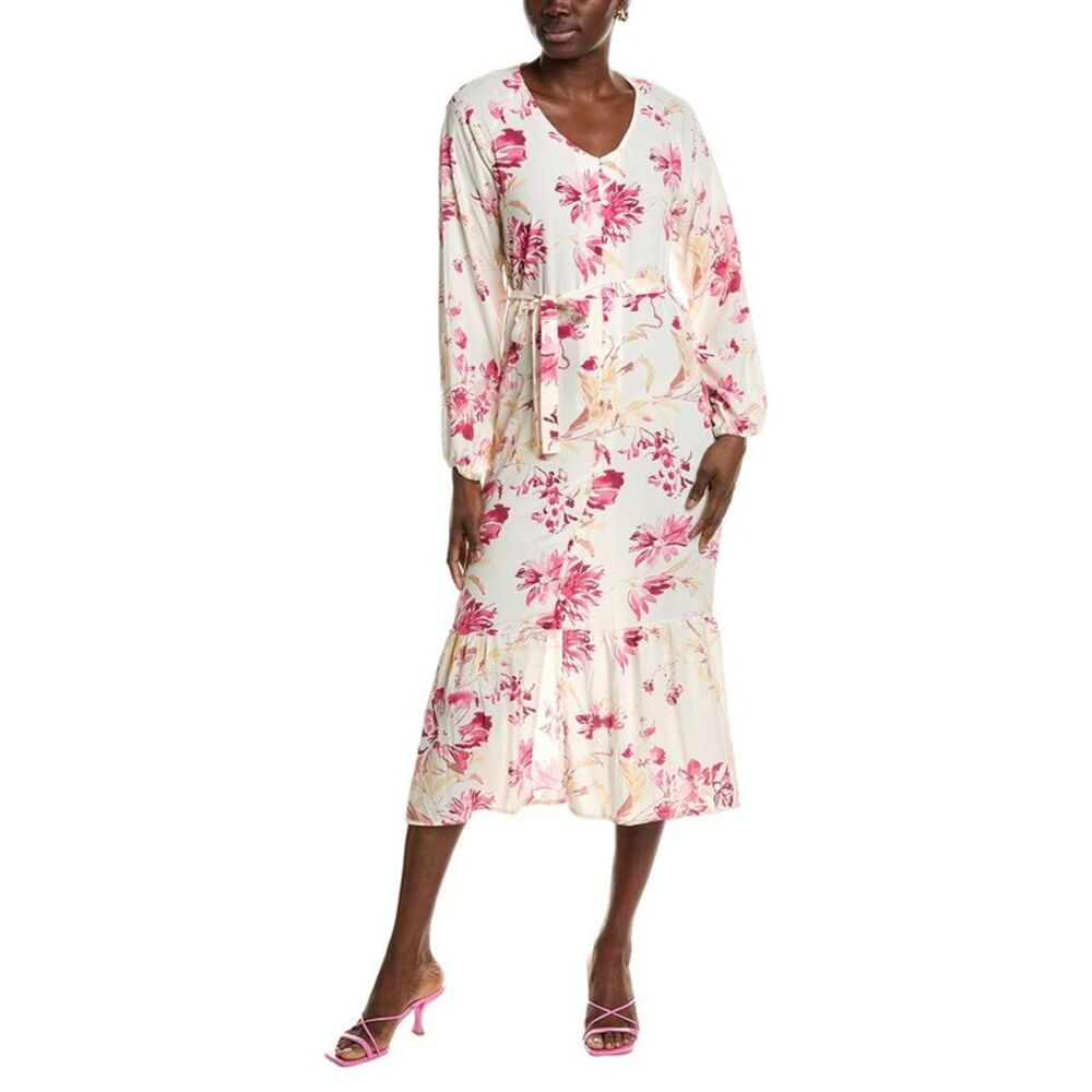 Ipponelli Womens  Midi Dress, Beige